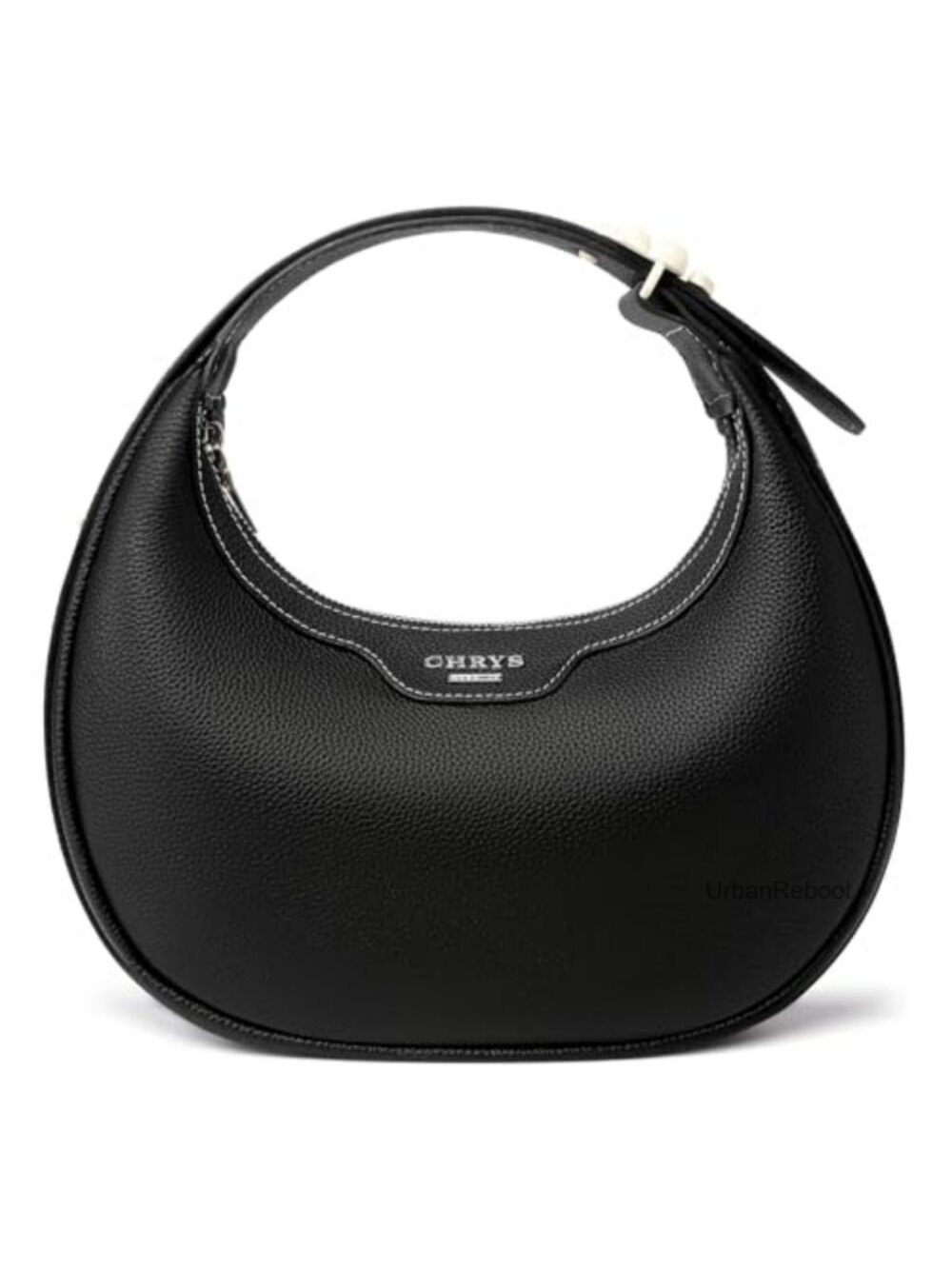Genuine Leather Hobo Shoulder Bag Adjustable Strap Crossbody Purse
